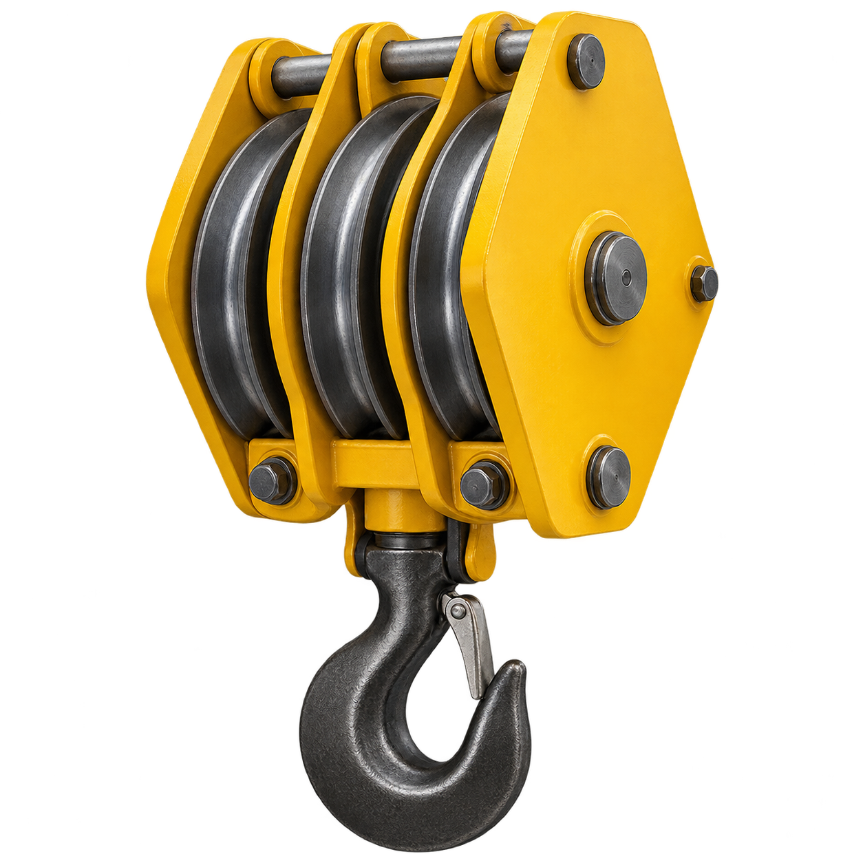 Crane hook block